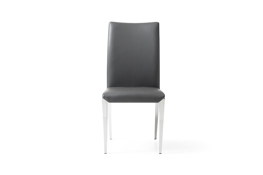 Modrest Taryn - Modern Dark Grey Dining Chair (Set of 2)-Dining Chair-VIG-Wall2Wall Furnishings