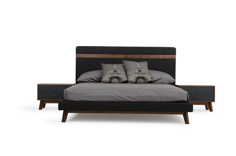Nova Domus Dali Modern Fabric Bed-Bed-VIG-Wall2Wall Furnishings