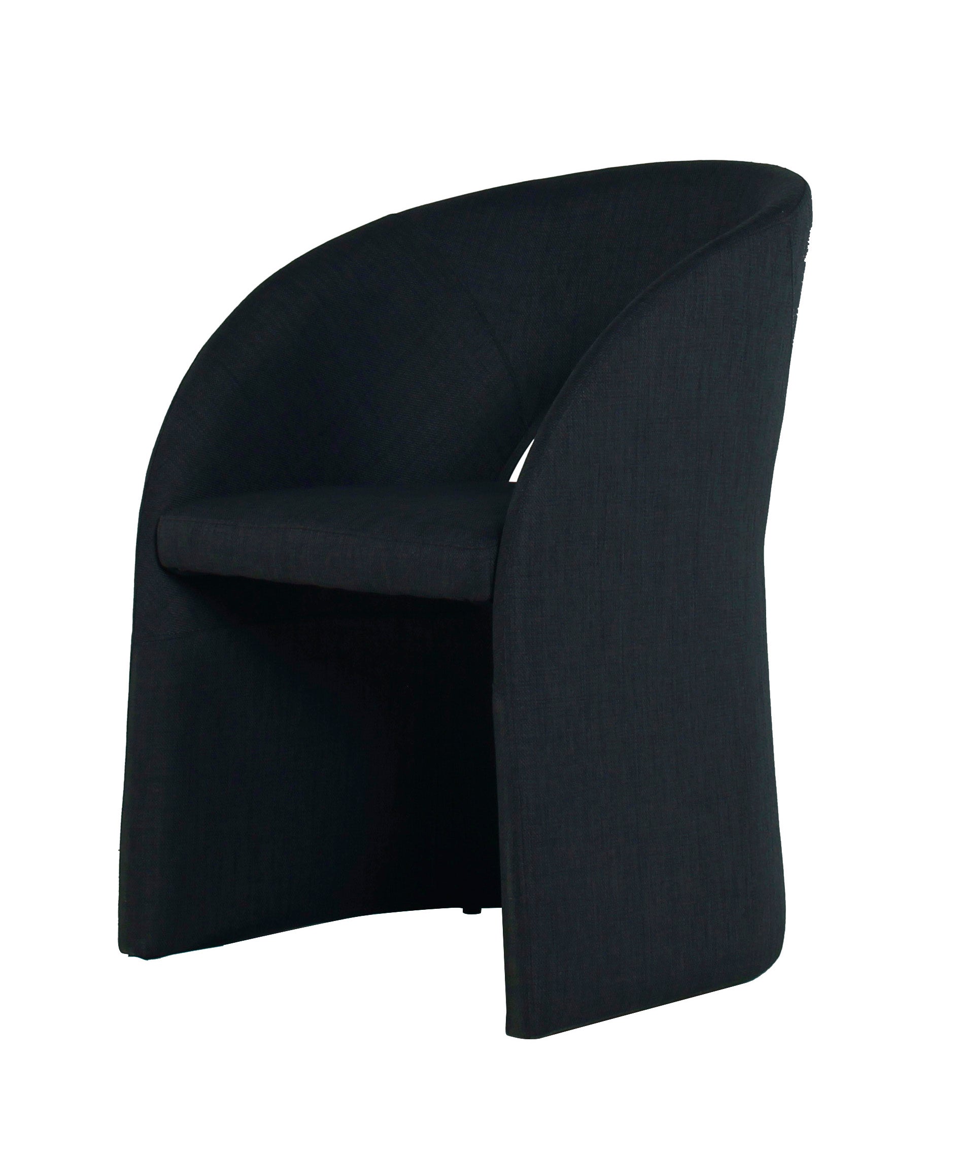 Modrest Brea - Charcoal Fabric Dining Chair-Dining Chair-VIG-Wall2Wall Furnishings
