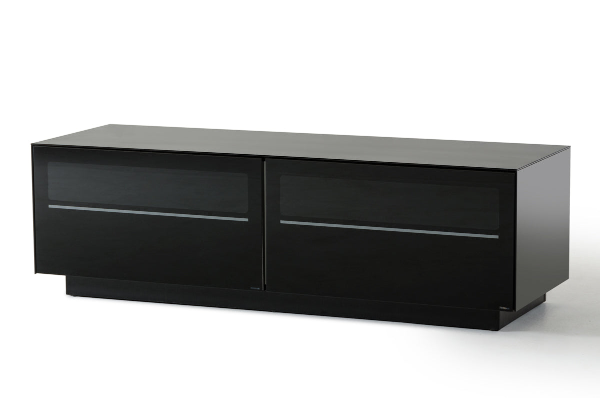 Modrest Carter Contemporary Black TV Stand-TV Stand-VIG-Wall2Wall Furnishings