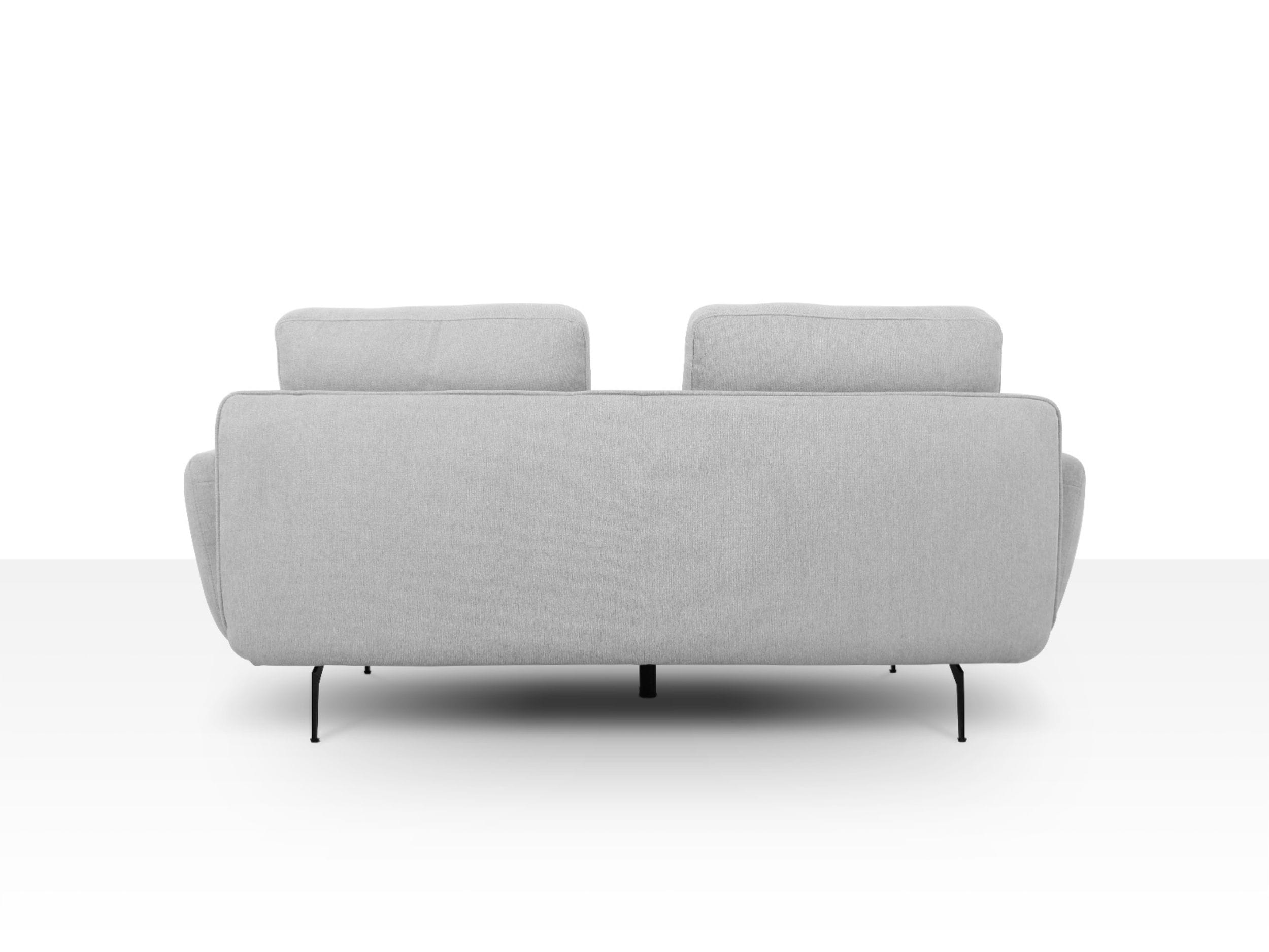 Divani Casa Dolly - Modern Light Grey Fabric Sofa-Sofa-VIG-Wall2Wall Furnishings
