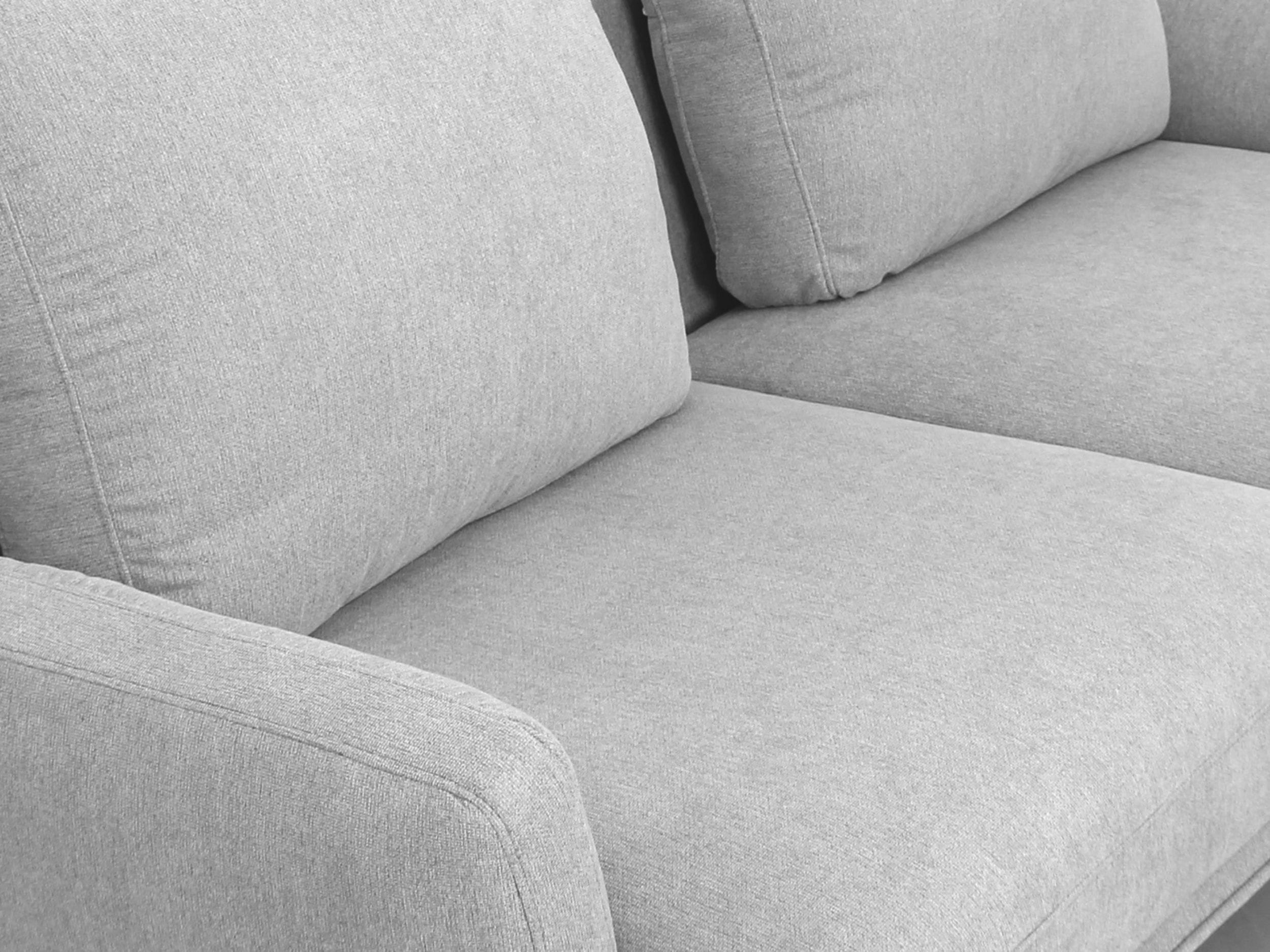 Divani Casa Dolly - Modern Light Grey Fabric Sofa-Sofa-VIG-Wall2Wall Furnishings