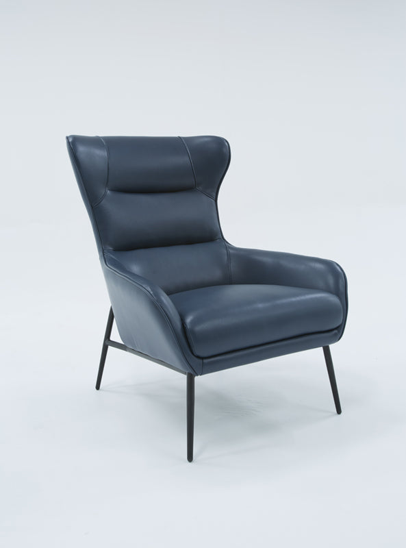 Divani Casa Susan Modern Leatherette Lounge Chair-Lounge Chair-VIG-Wall2Wall Furnishings