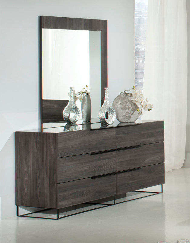 Nova Domus Enzo Italian Modern Grey Oak Mirror-Mirror-VIG-Wall2Wall Furnishings