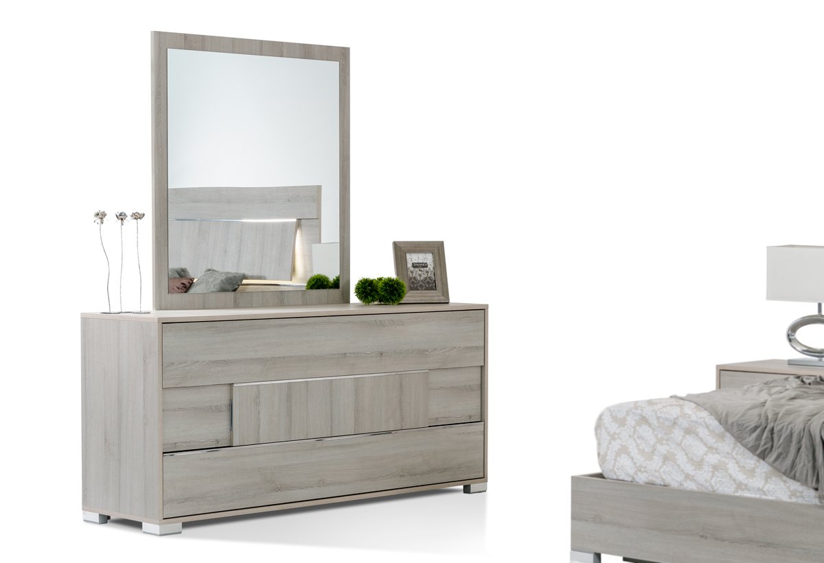 Modrest Ethan Italian Modern Grey Dresser-Dresser-VIG-Wall2Wall Furnishings