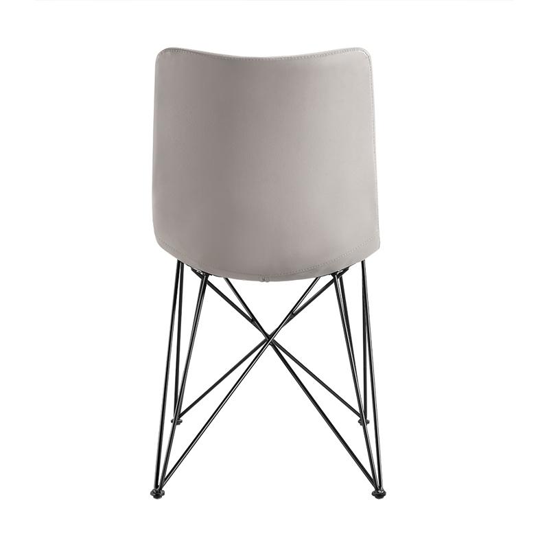 Naomi - Modern Leatherette Dining Chair (Set of 2)-Dining Chair-VIG-Wall2Wall Furnishings