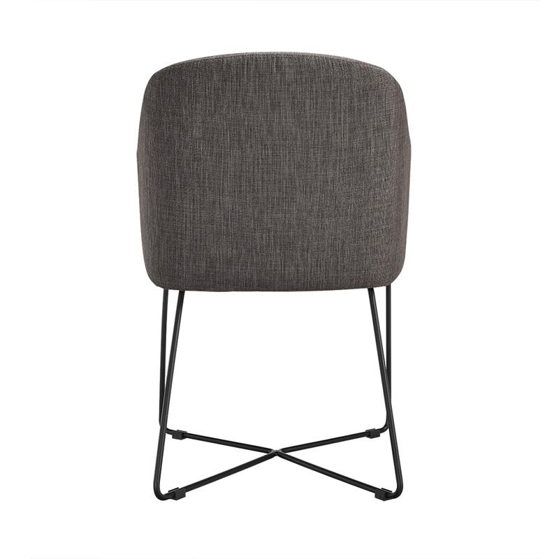 Gia - Modern Fabric Dining Chair (Set of 2)-Dining Chair-VIG-Wall2Wall Furnishings
