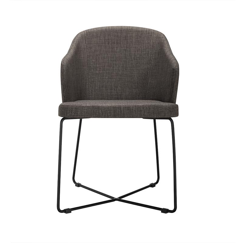 Gia - Modern Fabric Dining Chair (Set of 2)-Dining Chair-VIG-Wall2Wall Furnishings