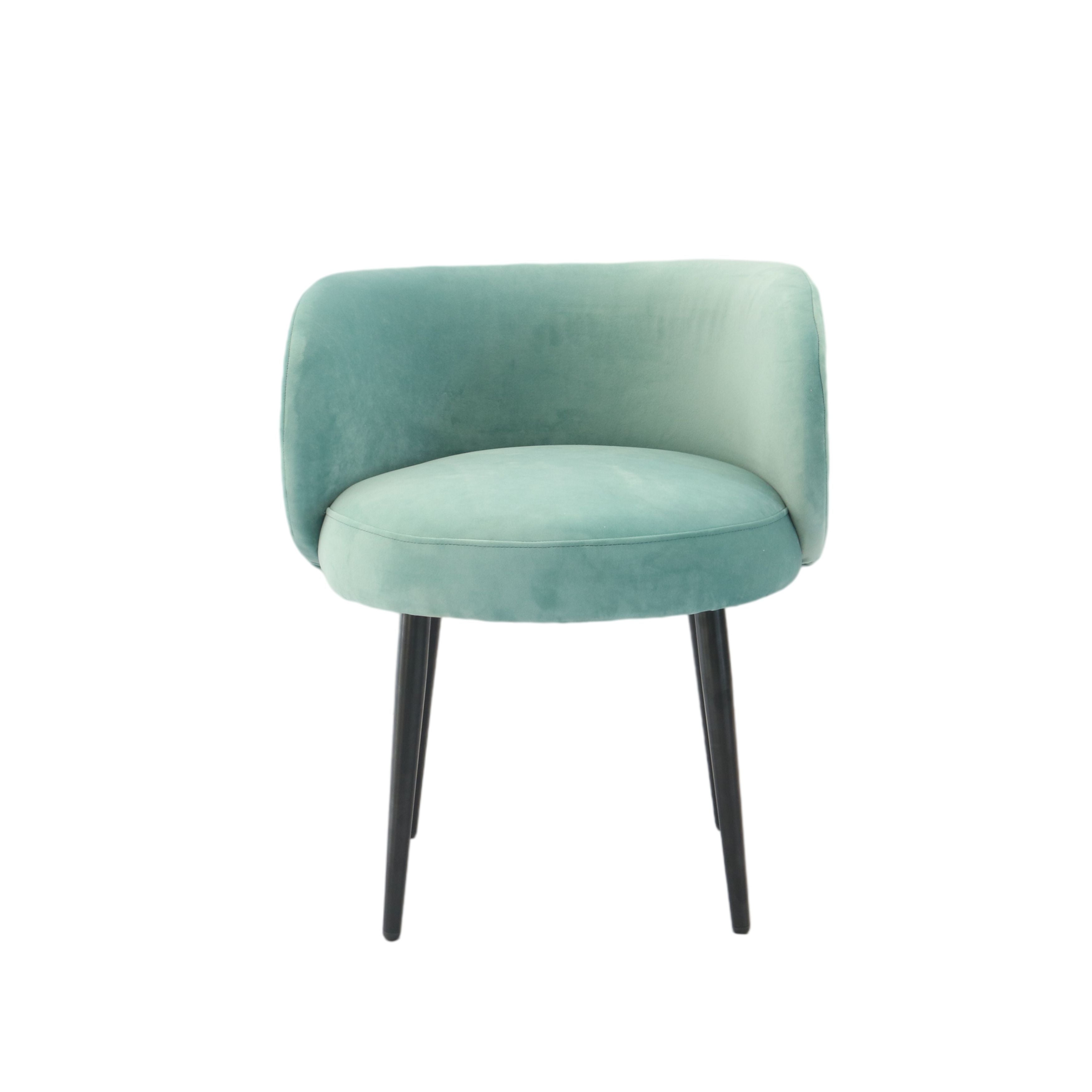 Modrest Hartman - Modern Teal Accent Chair-Lounge Chair-VIG-Wall2Wall Furnishings