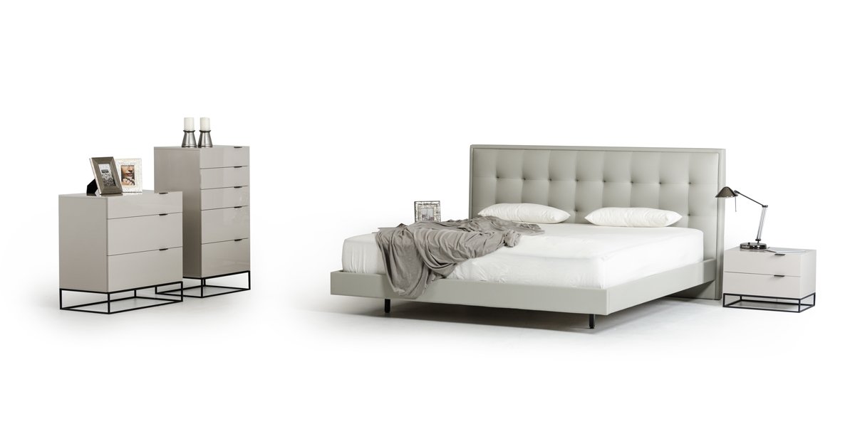 Modrest Hera Modern Grey Dresser-Dresser-VIG-Wall2Wall Furnishings