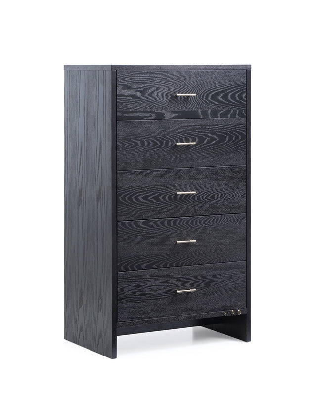 Modrest Wales Modern Smoked Ash Chest-Chest-VIG-Wall2Wall Furnishings