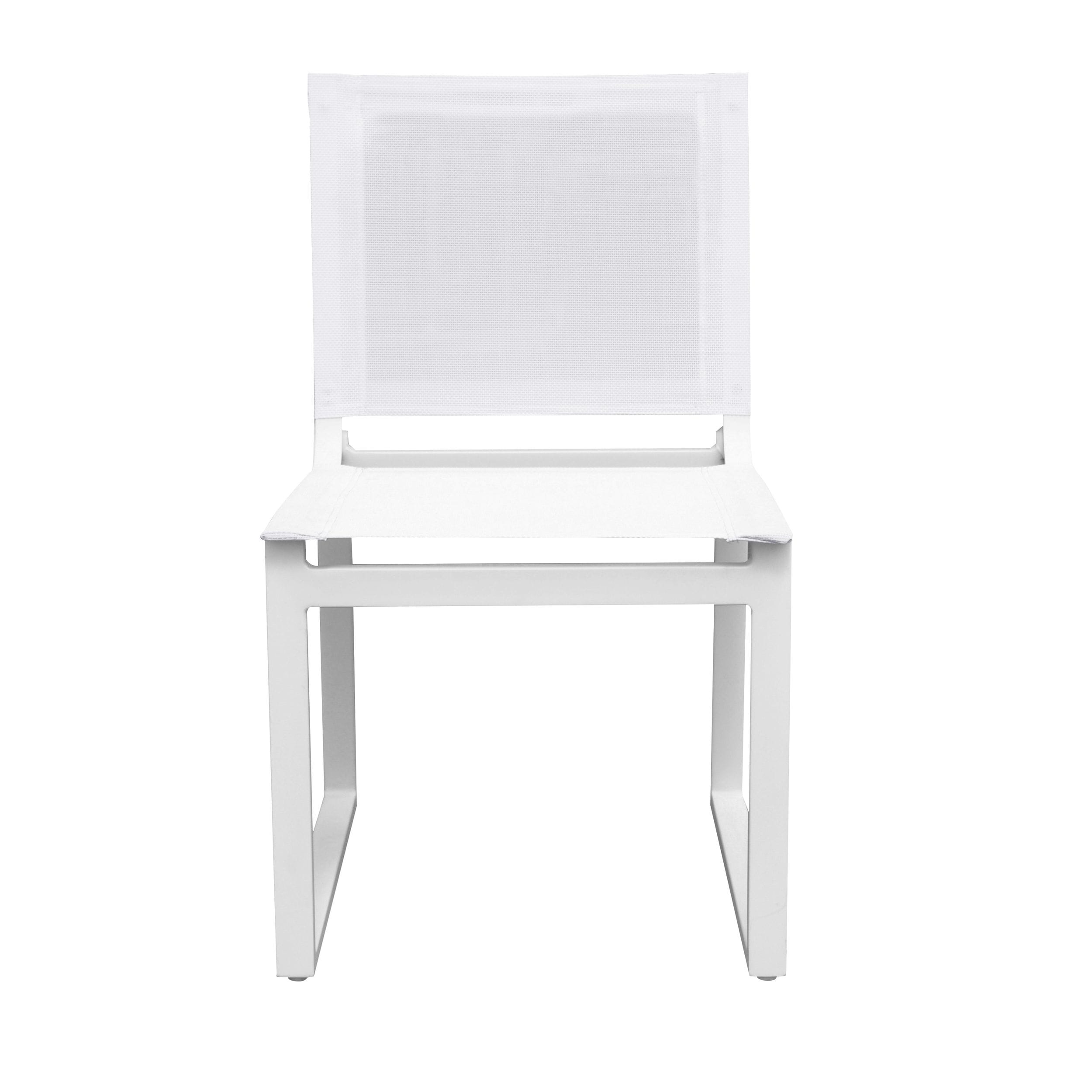 Renava Kayak - Modern Outdoor White Dining Chair (Set of 2)-Outdoor-VIG-Wall2Wall Furnishings