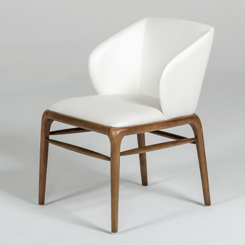 Modrest Kipling Modern Cream Dining Chair-Dining Chair-VIG-Wall2Wall Furnishings