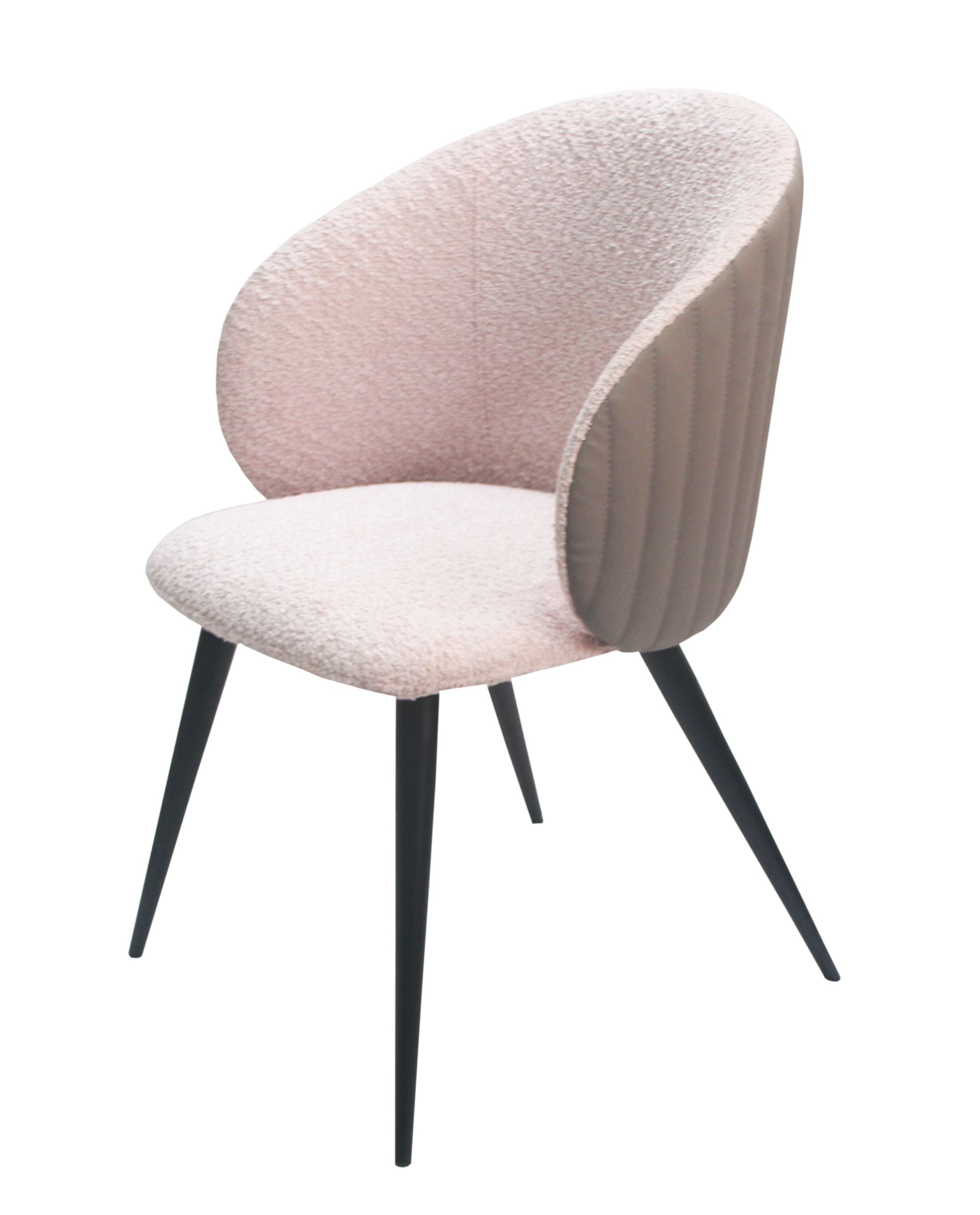 Modrest Marnie - Contemporary Gray + Cream Dining Chair-Dining Chair-VIG-Wall2Wall Furnishings