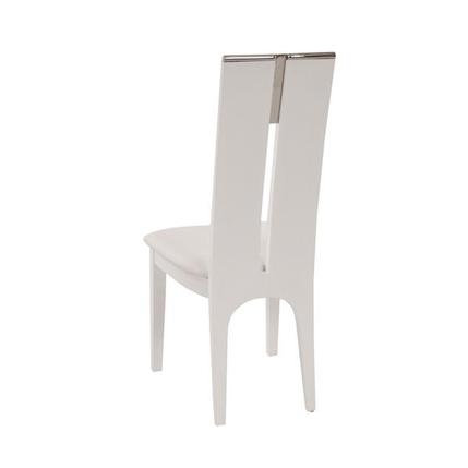 Modrest Maxi White Gloss Chair (Set of 2)-Dining Chair-VIG-Wall2Wall Furnishings