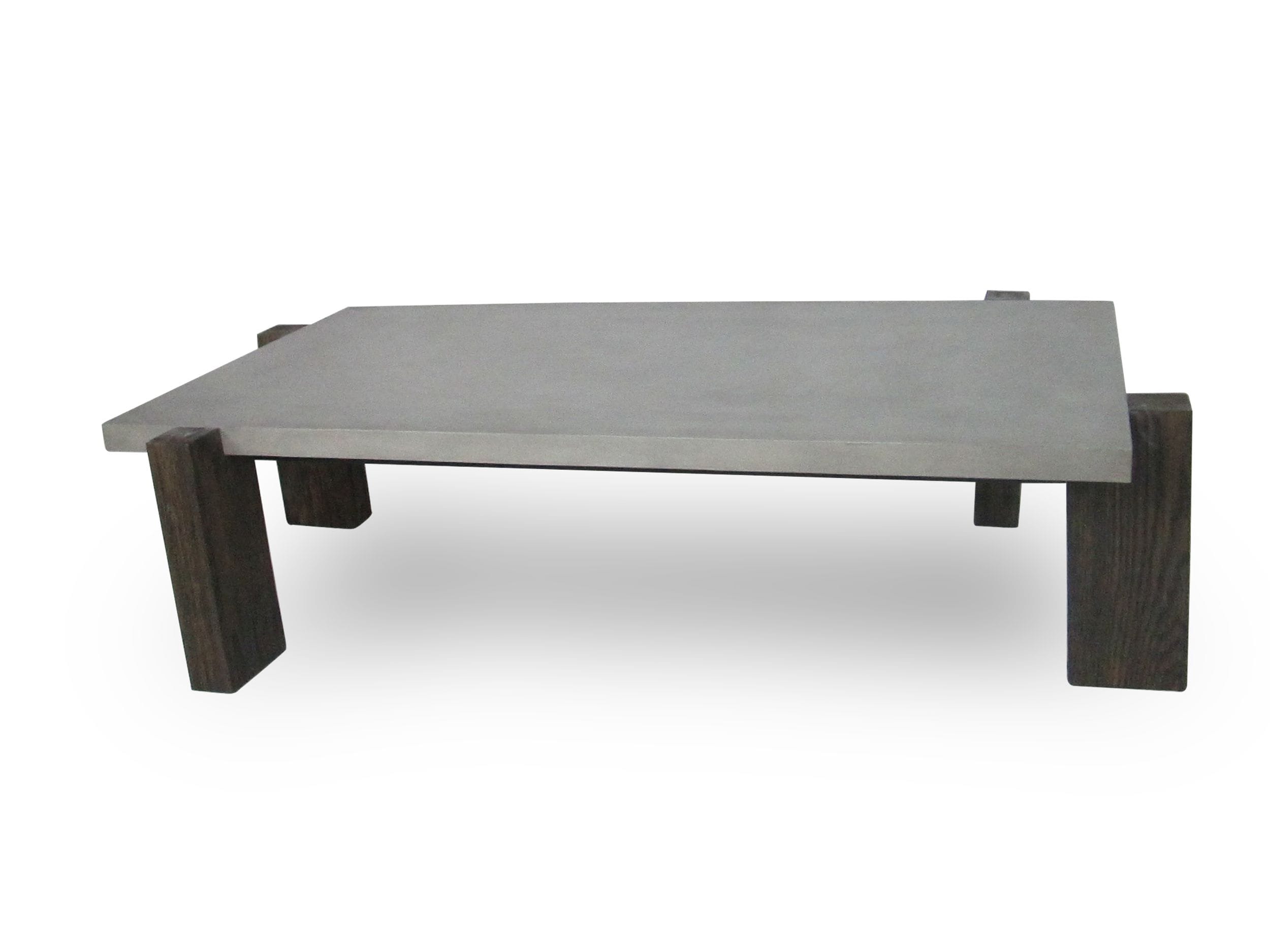 Modrest Milton - Dark Grey & Walnut Coffee Table-Coffee Table-VIG-Wall2Wall Furnishings