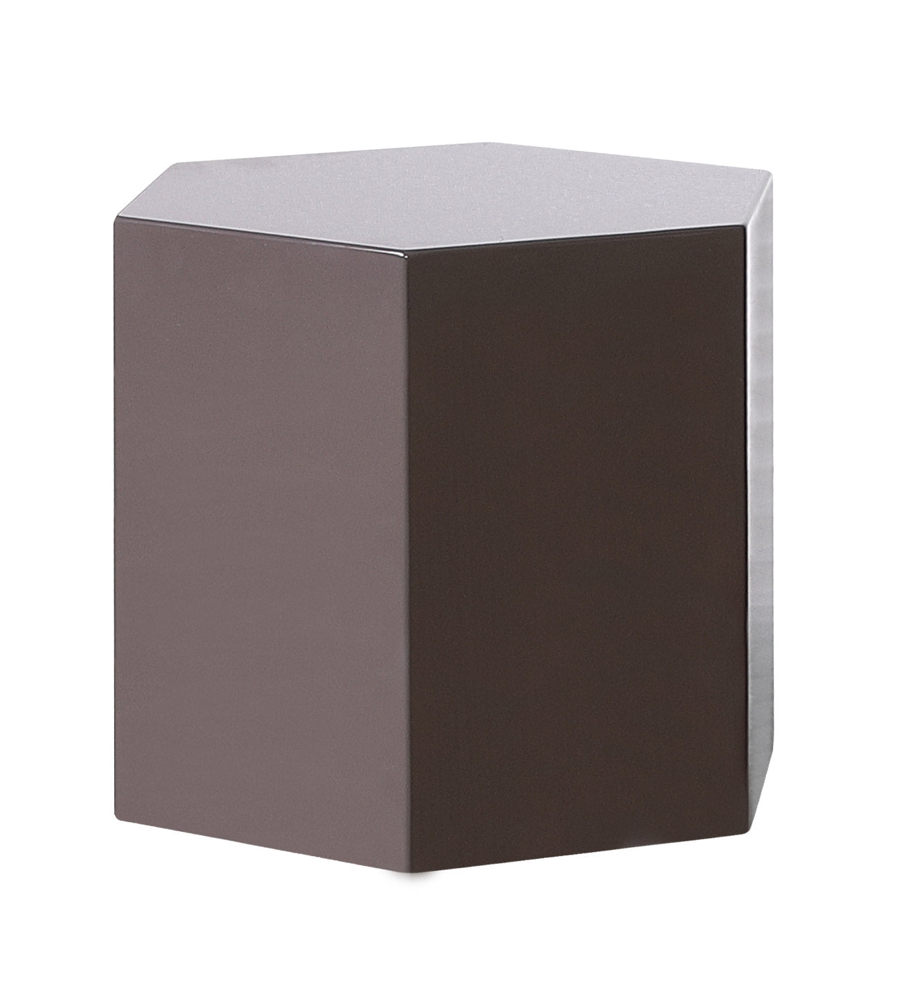 Modrest Newmont - Modern Medium High Gloss End Table-End Table-VIG-Wall2Wall Furnishings