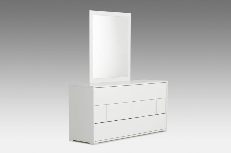Modrest Nicla Italian Modern White Dresser-Dresser-VIG-Wall2Wall Furnishings