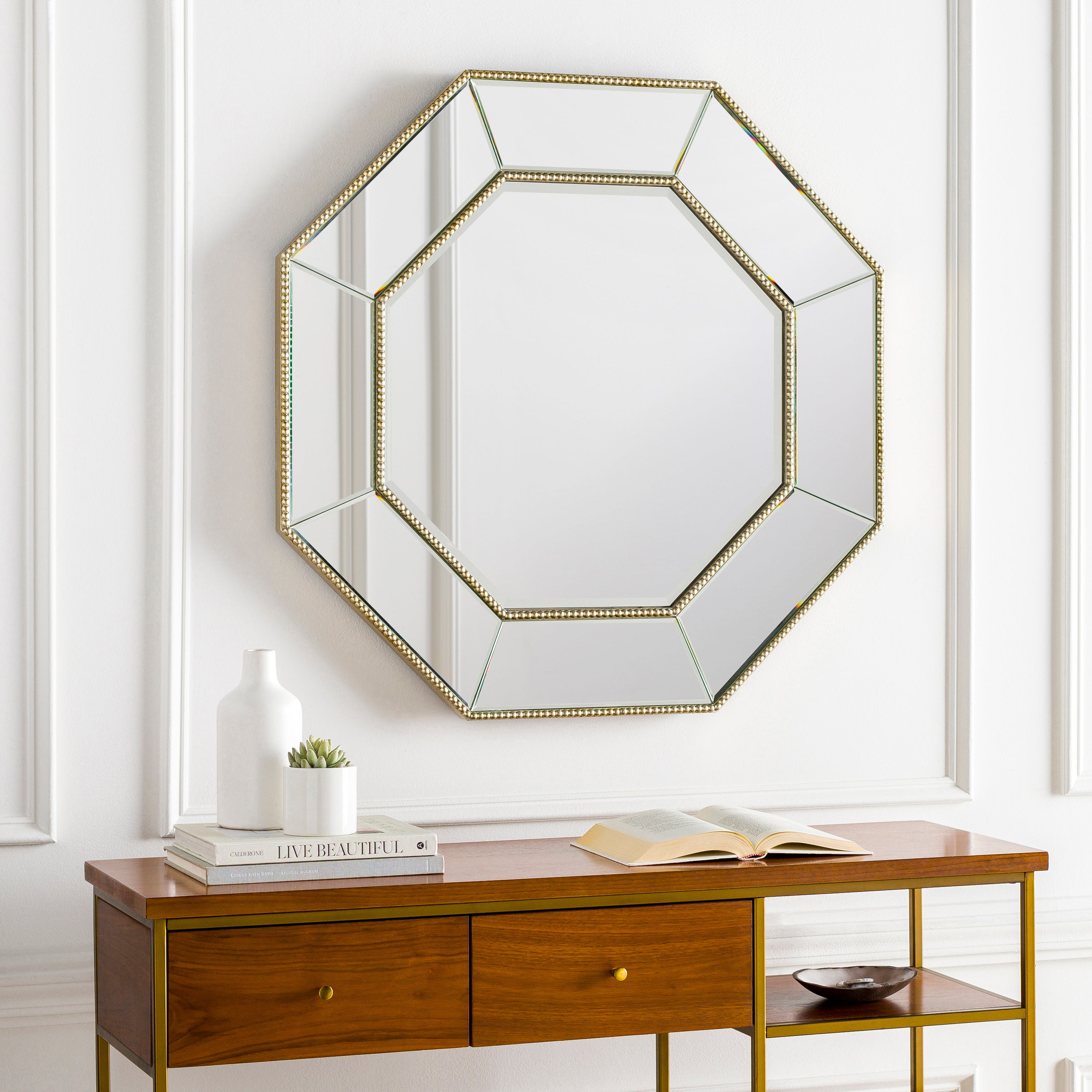 Pemberton Mirror 103-Mirror-Surya-Wall2Wall Furnishings