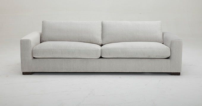 Divani Casa Poppy - Modern White Fabric Long Sofa-Sofa-VIG-Wall2Wall Furnishings