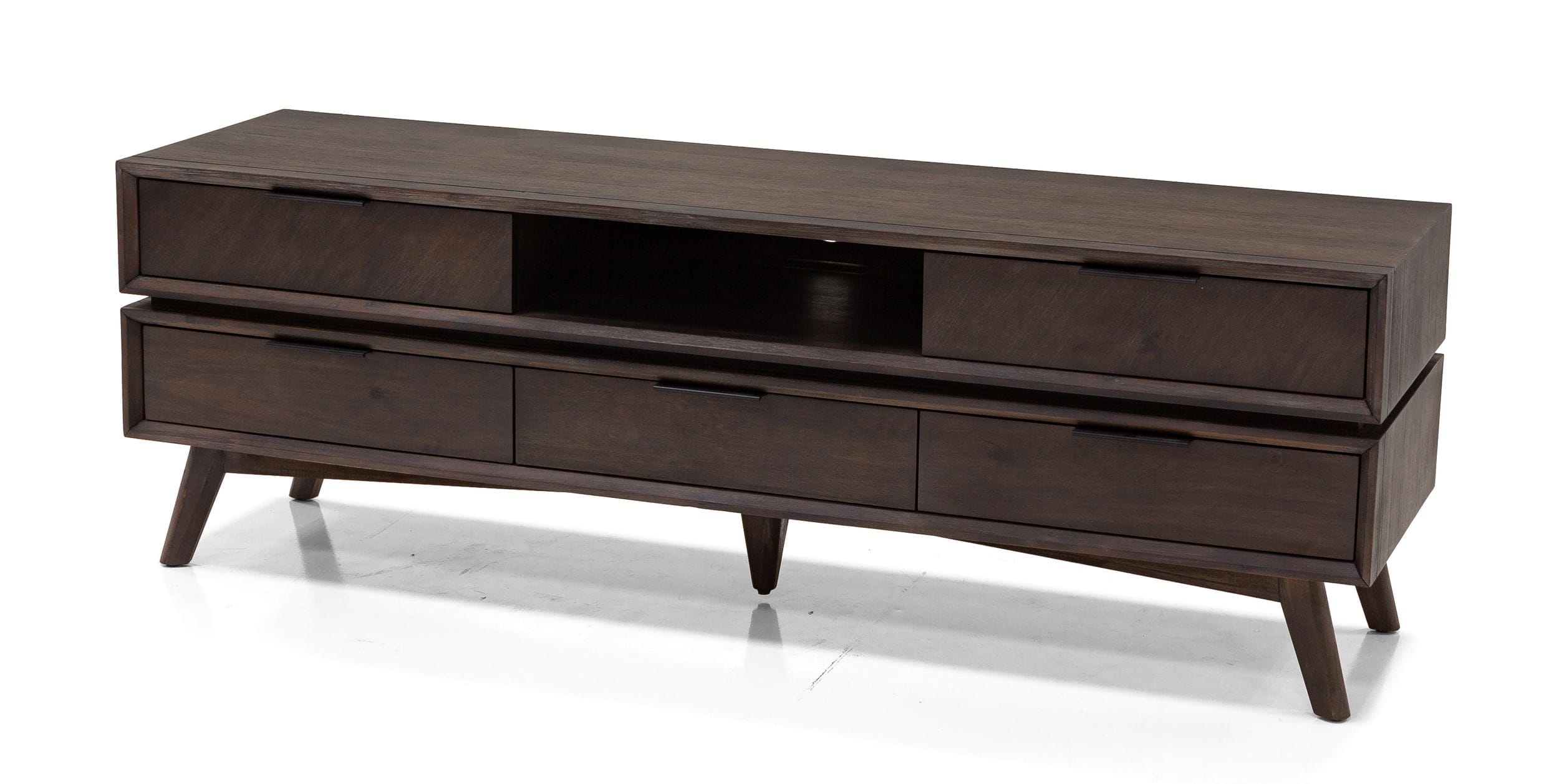 Modrest Roger - Mid Century Acacia TV Stand-TV Stand-VIG-Wall2Wall Furnishings