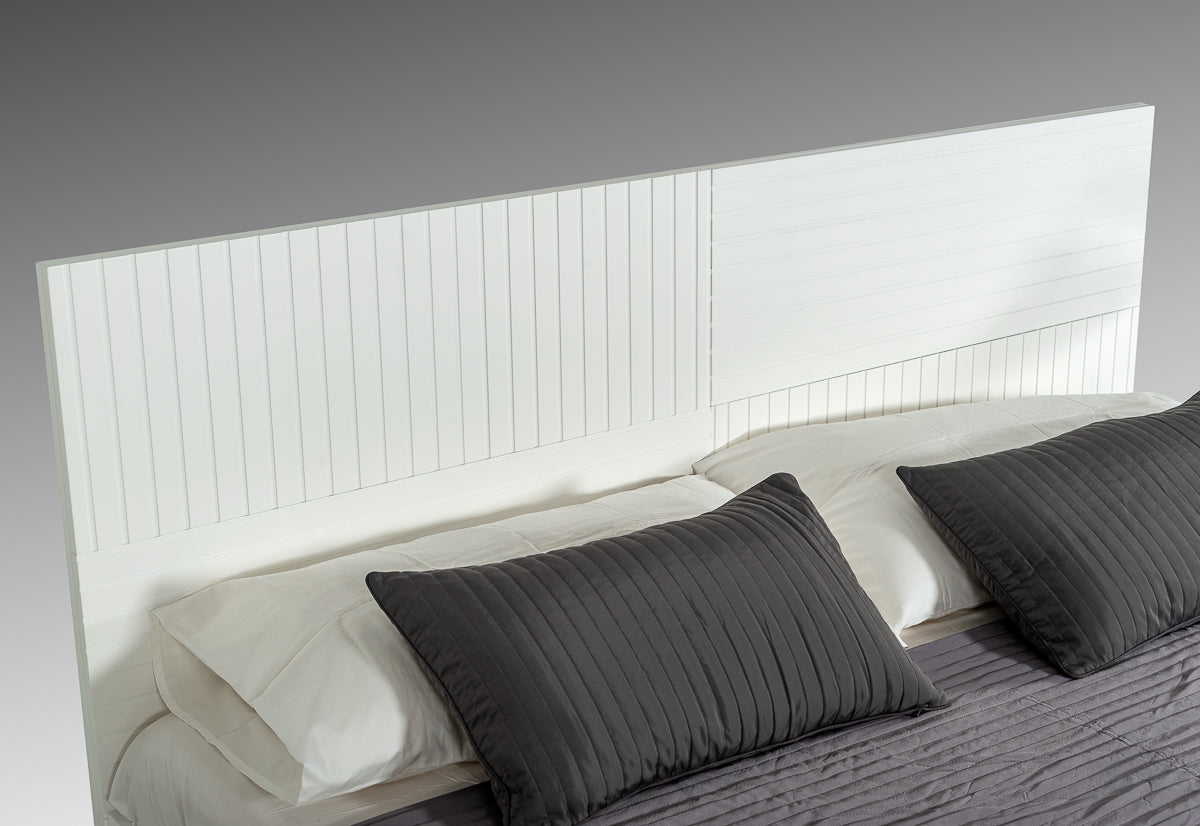 Nova Domus Valencia Contemporary White Bed-Bed-VIG-Wall2Wall Furnishings