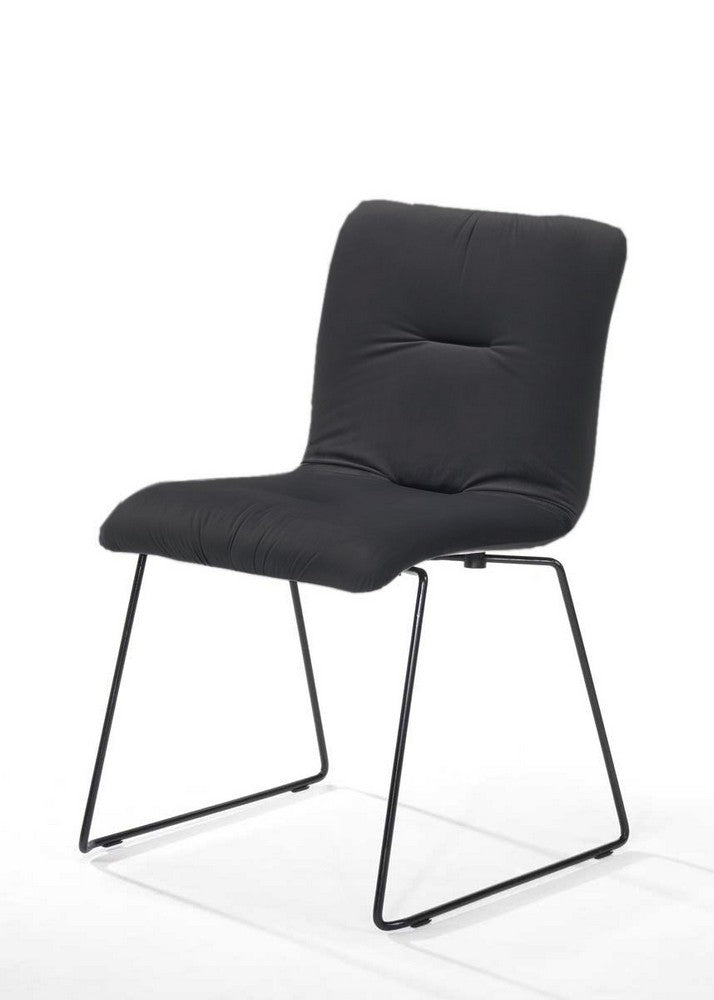 Modrest Yannis - Modern Fabric Dining Chair (Set of 2)-Dining Chair-VIG-Wall2Wall Furnishings